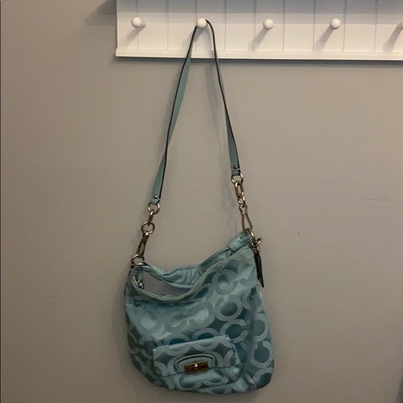 Coach Handbags - Coach- Blue Crossbody Purse